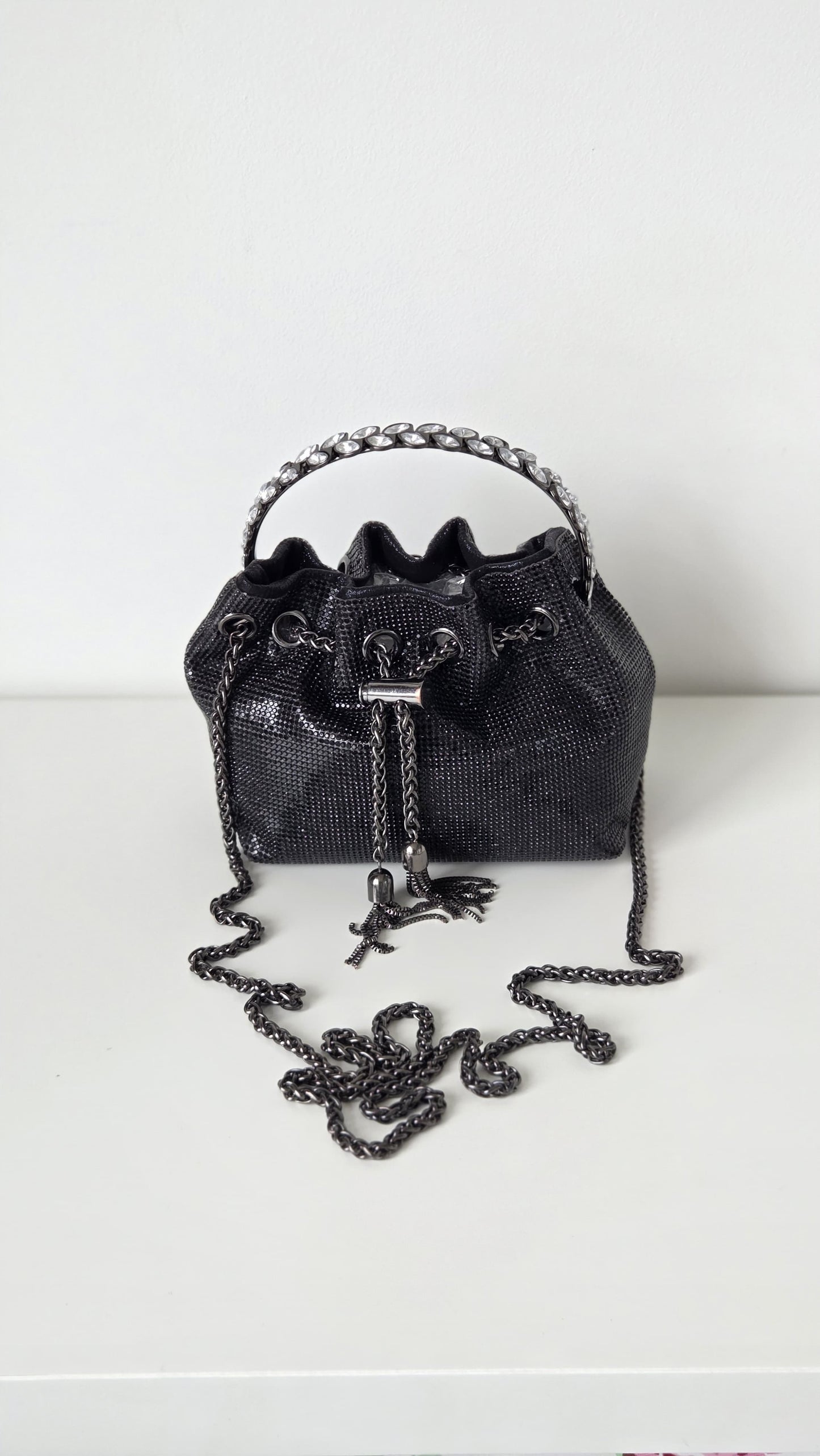 Sparkle bucket bag