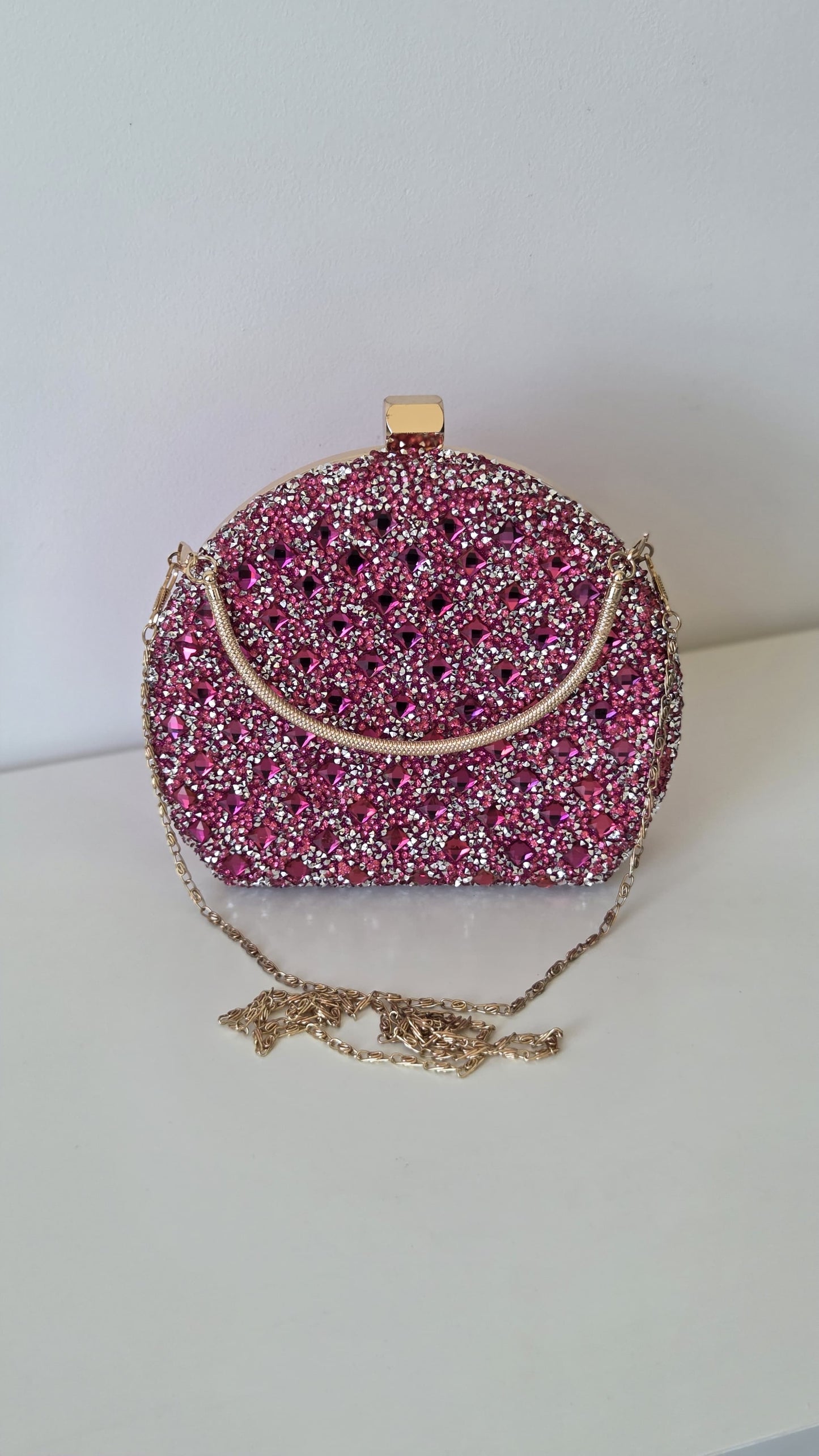 Sparkle clutch bag