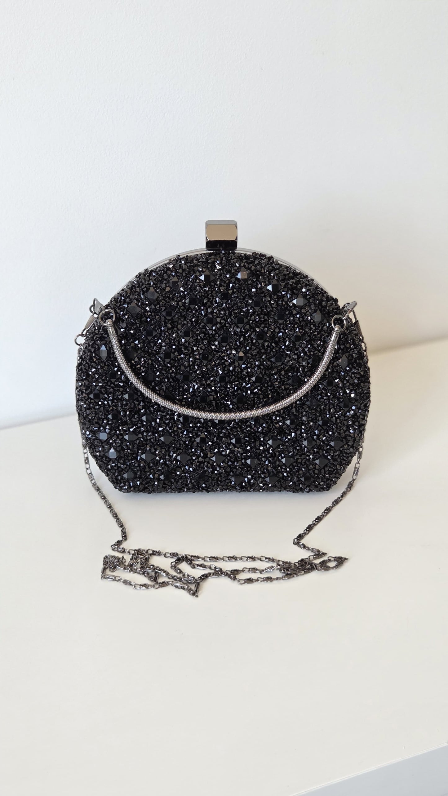 Sparkle clutch bag