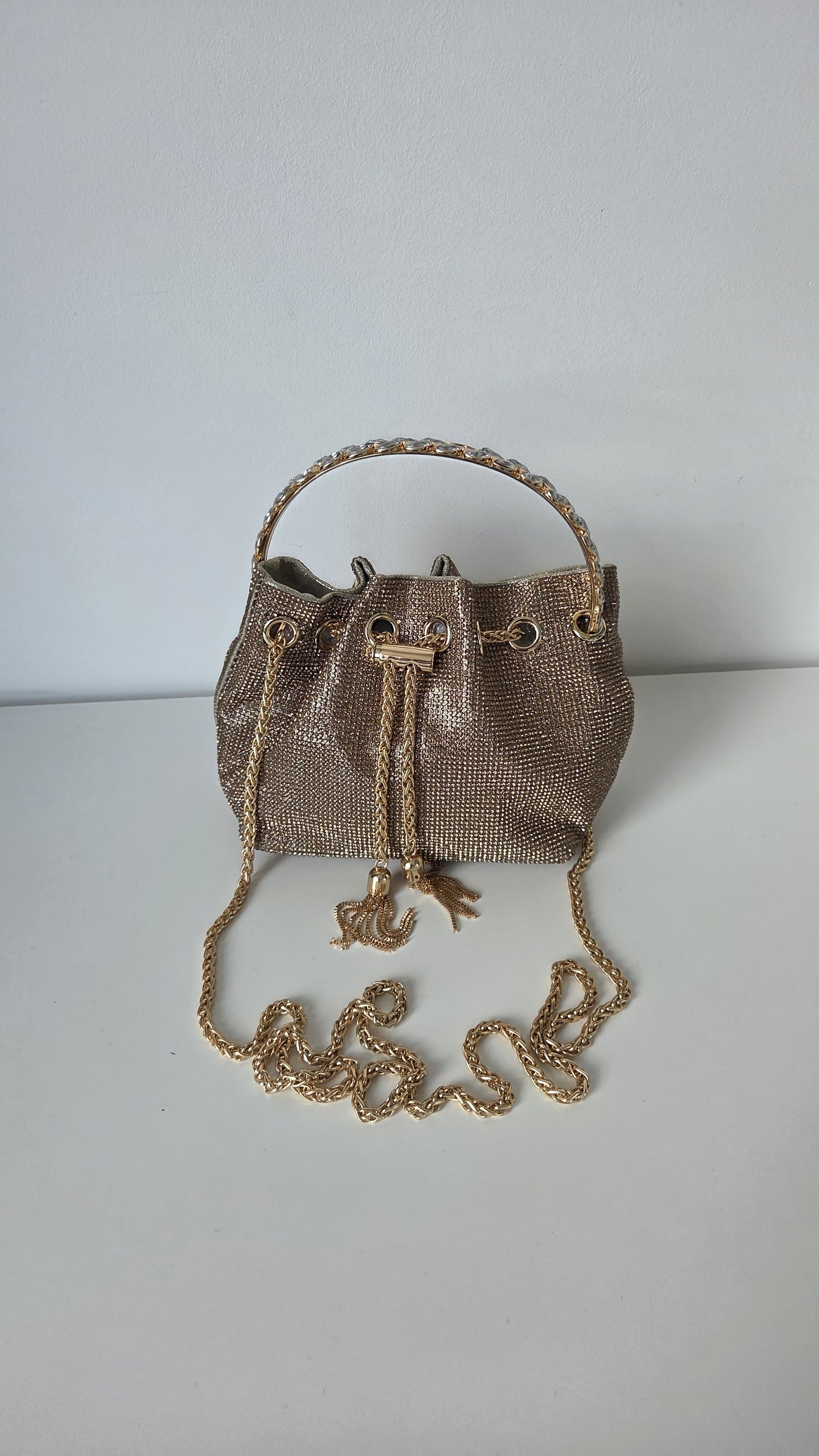 Sparkle bucket bag