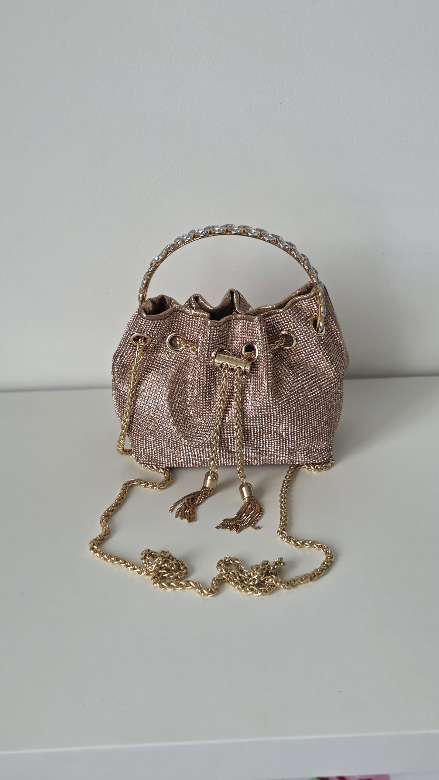 Sparkle bucket bag