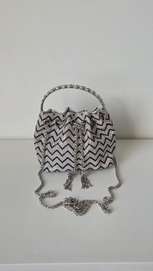 Sparkle bucket bag