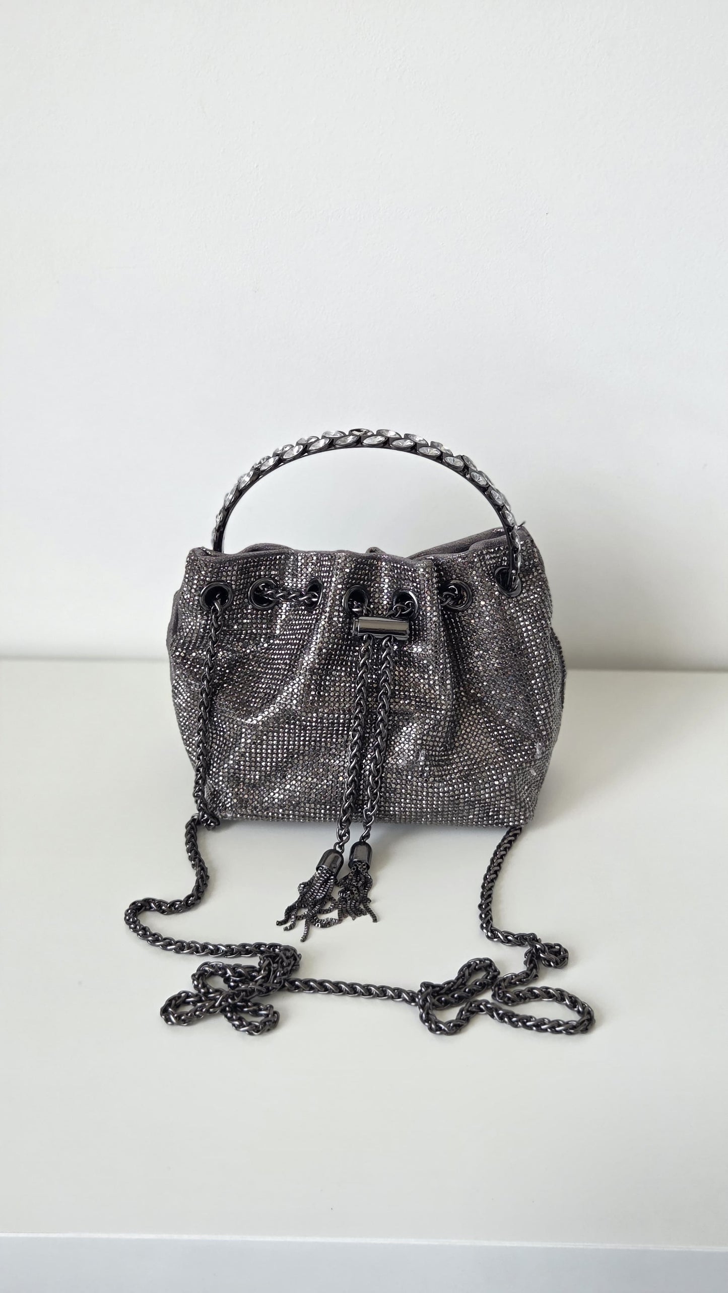 Sparkle bucket bag